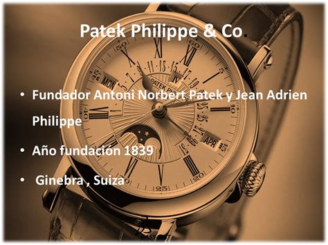 patek philippe lugar de fundación